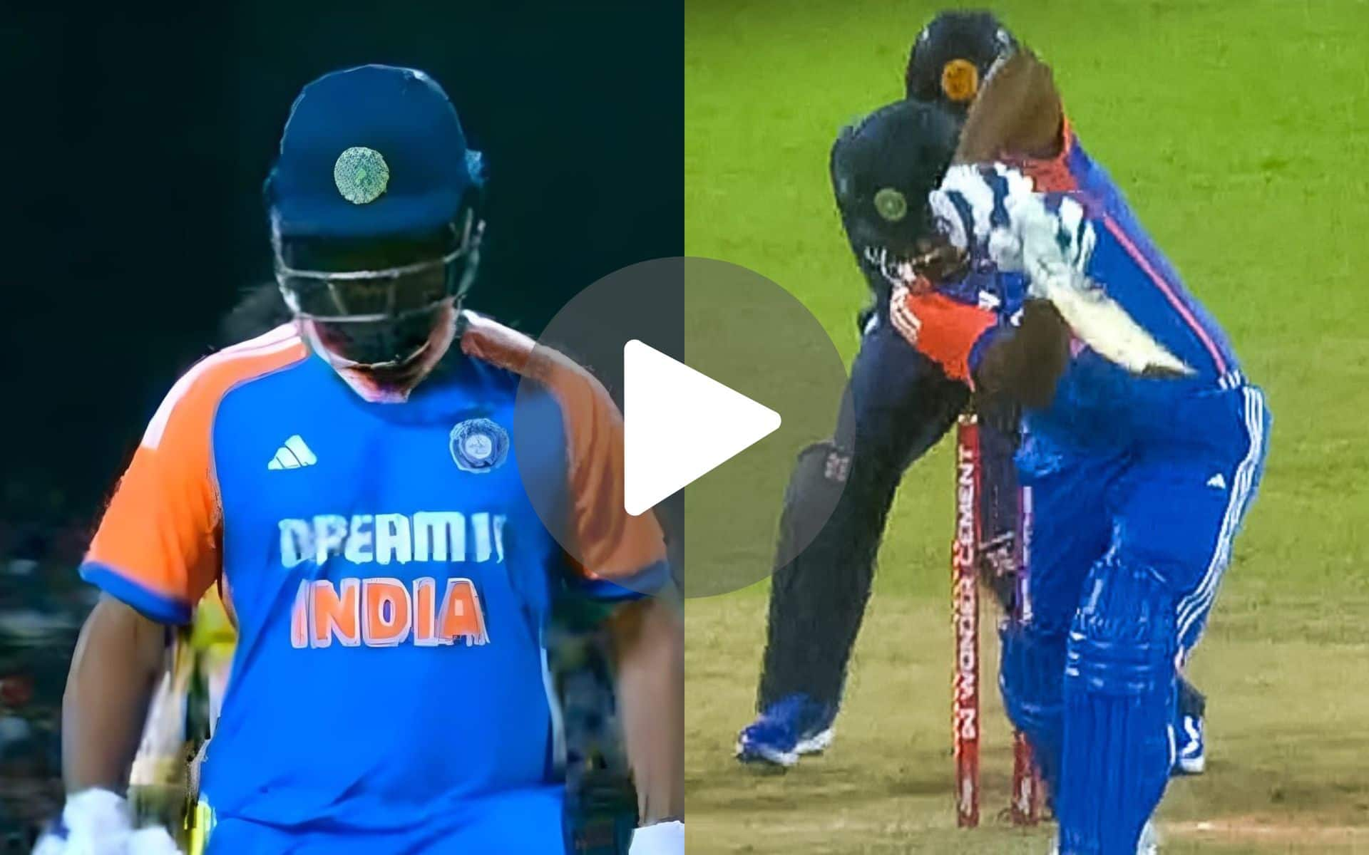 [Watch] Sanju Samson Gets Demolished For Golden Duck By Maheesh Theekshana